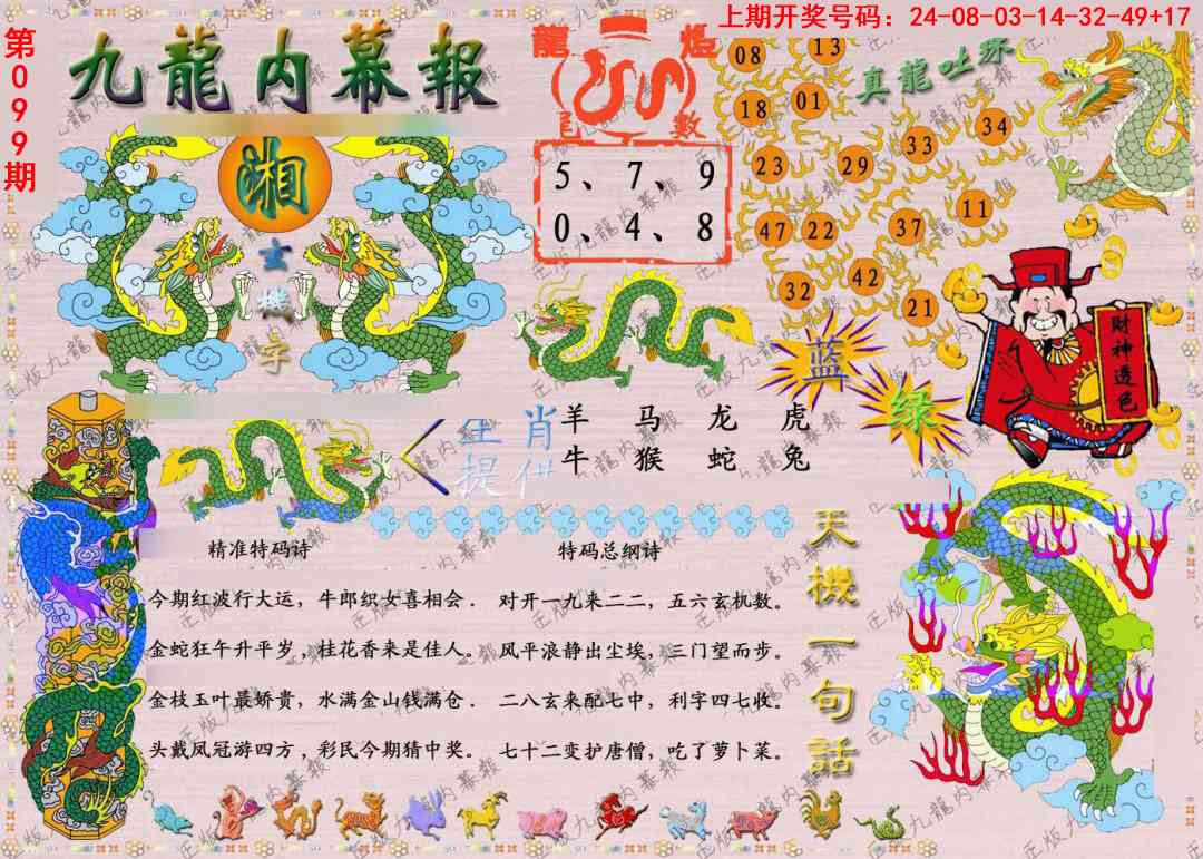 099期正版九龙内幕报[图]